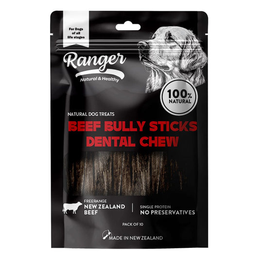 Ranger Beef Bully Sticks - Dental Chew 15cm