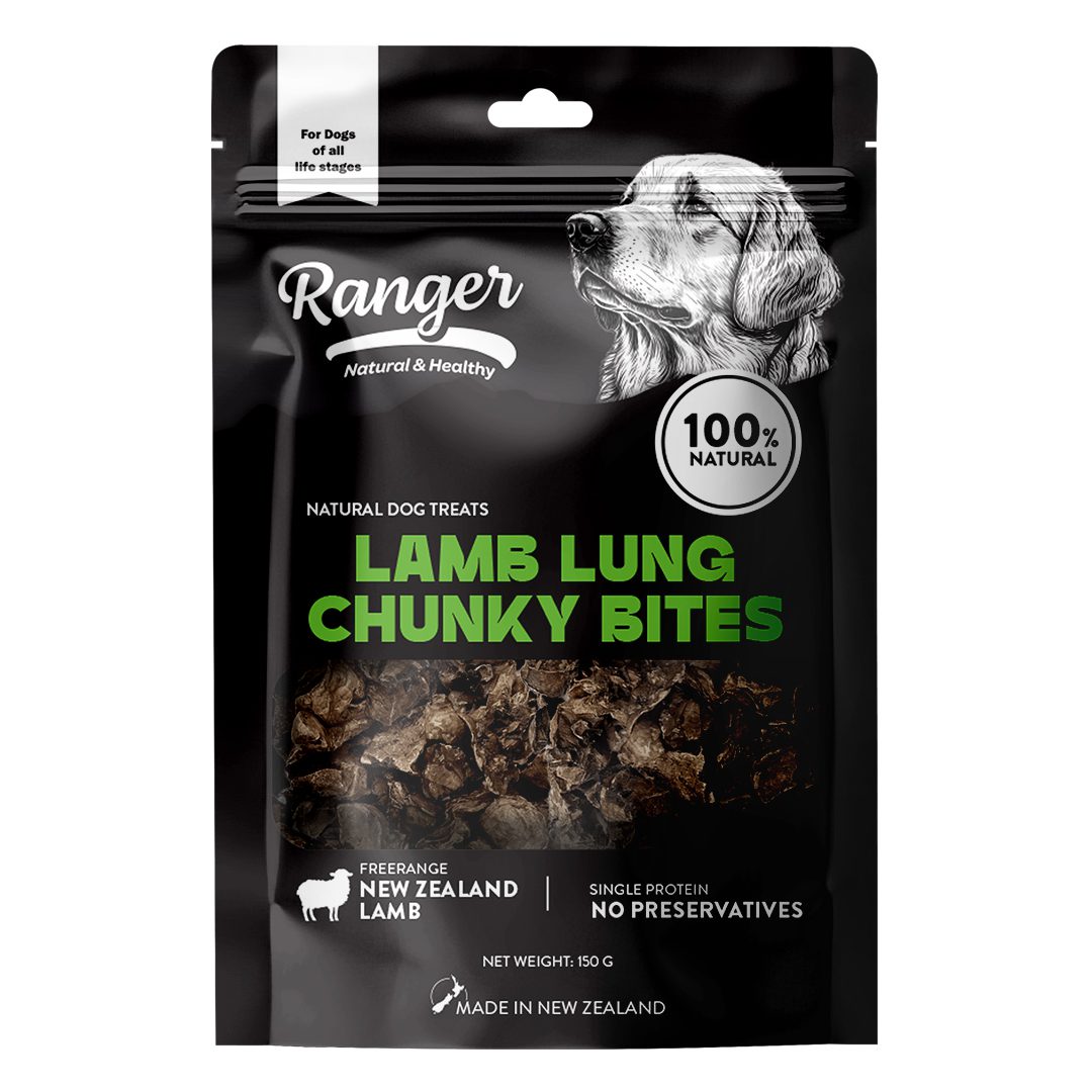 Ranger Lamb Lung Chunky Bites