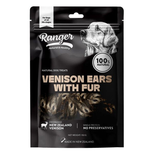 Ranger Venison Ears with Fur
