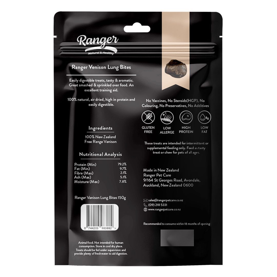 Ranger Venison Lung Bites